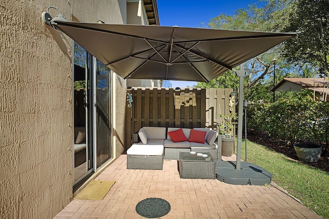 6964 Julia Gardens Dr, Coconut Creek, FL 33073 - wooden deck featuring a patio area and outdoor lounge area