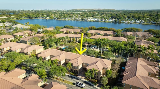 6964 Julia Gardens Dr, Coconut Creek, FL 33073 - aerial perspective of suburban area featuring a large body of water
