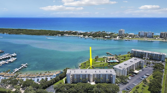 300 Intracoastal Pl Unit 204, Jupiter, FL 33469 - aerial view of a nearby body of water and apartment complex