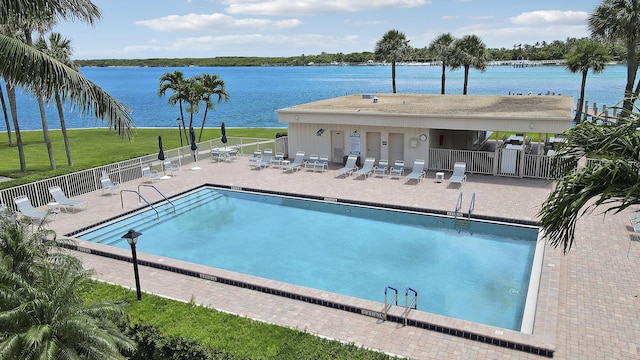 300 Intracoastal Pl Unit 204, Jupiter, FL 33469 - community pool featuring a patio and a water view