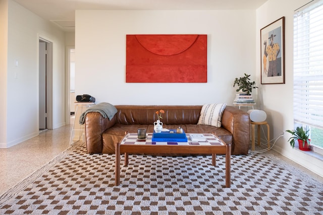 2931 SE Morningside Blvd, Port Saint Lucie, FL 34952 - living room featuring baseboards