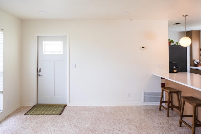 2931 SE Morningside Blvd, Port Saint Lucie, FL 34952 - foyer with carpet
