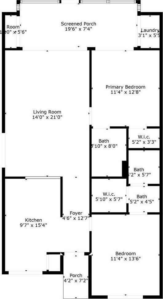 1005 NW 53rd St, Deerfield Beach, FL 33064 - view of floor plan / room layout
