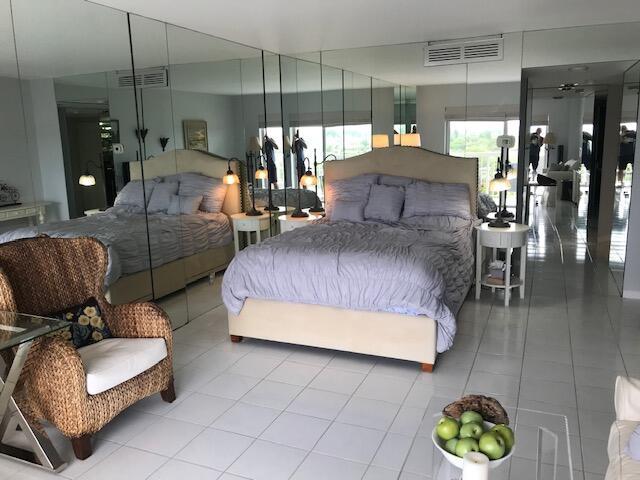 2600 N Flagler Dr Unit Ph13, West Palm Beach, FL 33407 - bedroom with tile patterned flooring