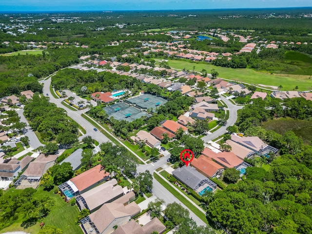 3002 SE Brierwood Pl, Stuart, FL 34997 - aerial view of property and surrounding area featuring nearby suburban area