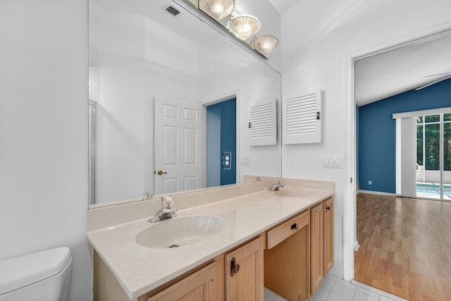 3002 SE Brierwood Pl, Stuart, FL 34997 - full bath featuring double vanity and wood finished floors