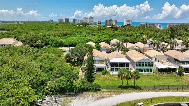 163 Pepper Ln, Jensen Beach, FL 34957 - drone / aerial view of a large body of water