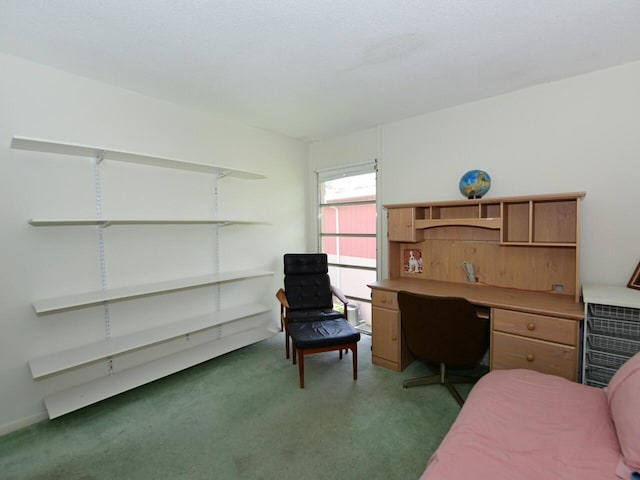 2 Golfs Edge Unit F, West Palm Beach, FL 33417 - bedroom featuring carpet and an office area
