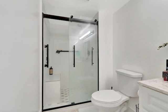 14723 Cumberland Dr Unit 404B, Delray Beach, FL 33446 - full bath with vanity and a stall shower