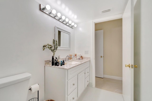 14723 Cumberland Dr Unit 404B, Delray Beach, FL 33446 - bathroom featuring vanity and toilet