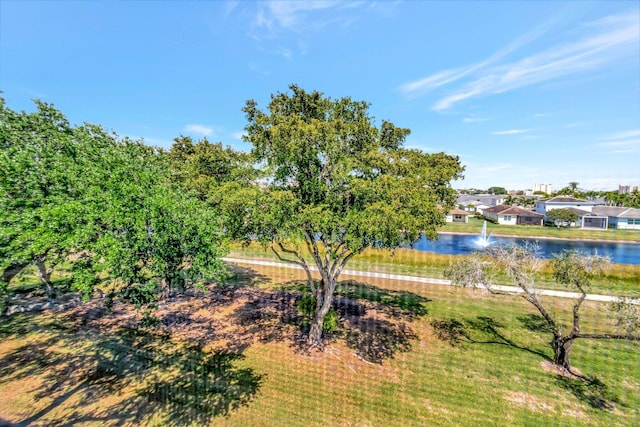14723 Cumberland Dr Unit 404B, Delray Beach, FL 33446 - view of yard with a water view