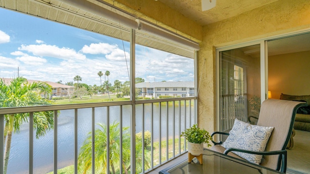 1563 SE Royal Green Cir Unit B-204, Port Saint Lucie, FL 34952 - balcony with a water view and a residential view