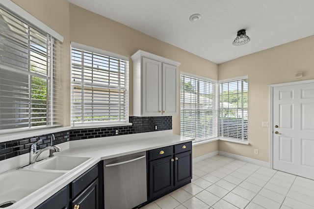407 SW Fairway Lndg, Port Saint Lucie, FL 34986 - kitchen with stainless steel dishwasher, backsplash, and healthy amount of natural light