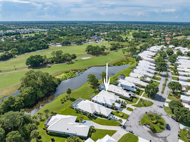 407 SW Fairway Lndg, Port Saint Lucie, FL 34986 - aerial view of residential area with a local golf course and a large body of water