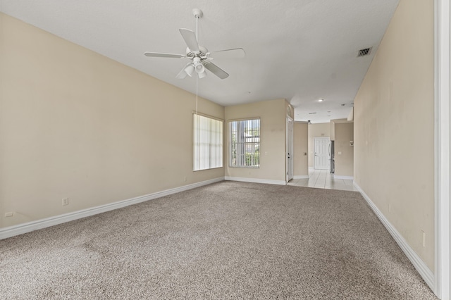 407 SW Fairway Lndg, Port Saint Lucie, FL 34986 - unfurnished room featuring light colored carpet and ceiling fan