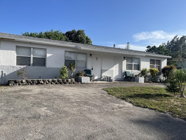 4316 Forest Rd, West Palm Beach, FL 33406 - view of ranch-style home