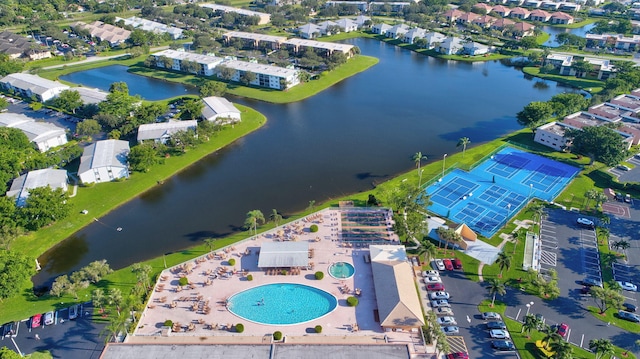 15036 Ashland Ln Unit 44, Delray Beach, FL 33484 - bird's eye view of a nearby body of water and a pool