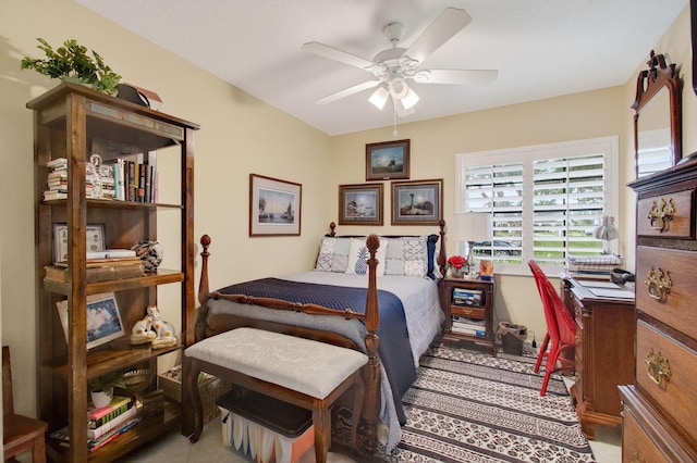 5707 Parkwalk Cir E, Boynton Beach, FL 33472 - bedroom with a ceiling fan