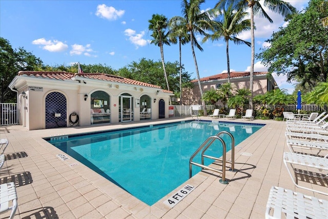 11 Live Oak Cir Unit 11, Tequesta, FL 33469 - community pool with a patio
