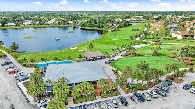 1142 Keystone Dr Unit C, Jupiter, FL 33458 - aerial perspective of suburban area featuring a large body of water and a golf course