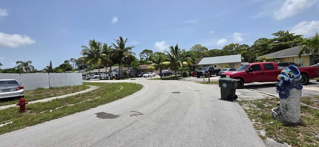 4732 Chariot Cir, Greenacres, FL 33463 - view of asphalt road with a residential view