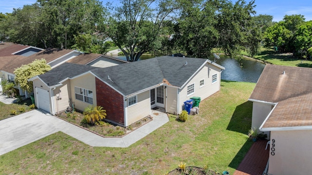 9890 W Heather Ln, Miramar, FL 33025 - view from above of property featuring a large body of water