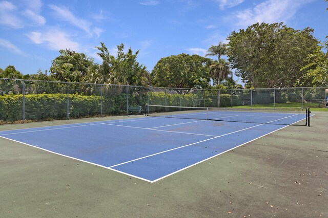 6532 Serena Ln, Boca Raton, FL 33433 - view of tennis court featuring community basketball court