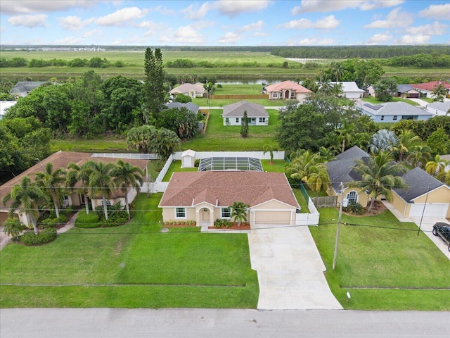 516 SW Crawfish Dr, Port Saint Lucie, FL 34953 - aerial perspective of suburban area