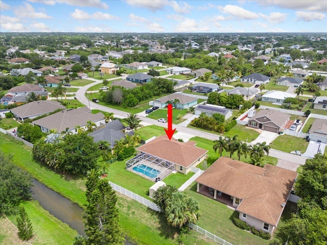 516 SW Crawfish Dr, Port Saint Lucie, FL 34953 - aerial view of residential area