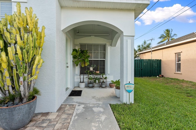 6351 Adams St, Jupiter, FL 33458 - doorway to property featuring stucco siding