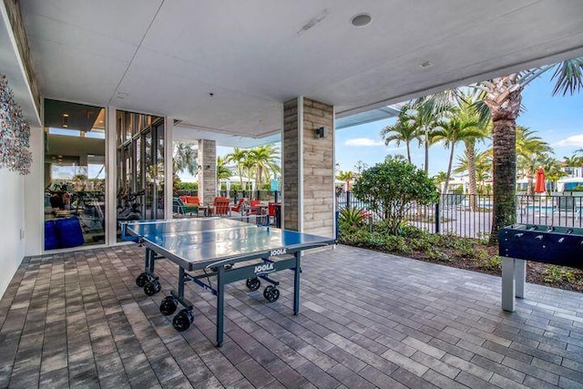 5178 Beckman Ter, Palm Beach Gardens, FL 33418 - view of patio featuring outdoor dining space