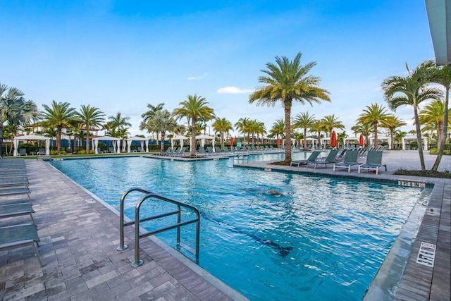 5178 Beckman Ter, Palm Beach Gardens, FL 33418 - view of community pool