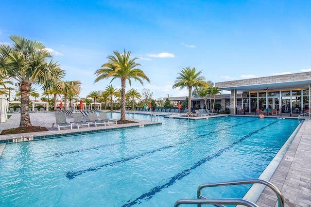 5178 Beckman Ter, Palm Beach Gardens, FL 33418 - view of community pool