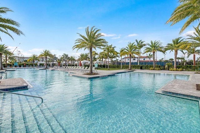 5178 Beckman Ter, Palm Beach Gardens, FL 33418 - view of community pool