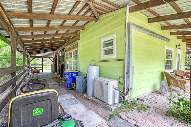1395 SE Darling St, Stuart, FL 34997 - view of patio with water heater