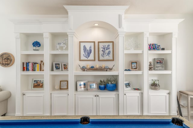 1513 SE Holyrood Ln, Port Saint Lucie, FL 34952 - sitting room featuring built in shelves