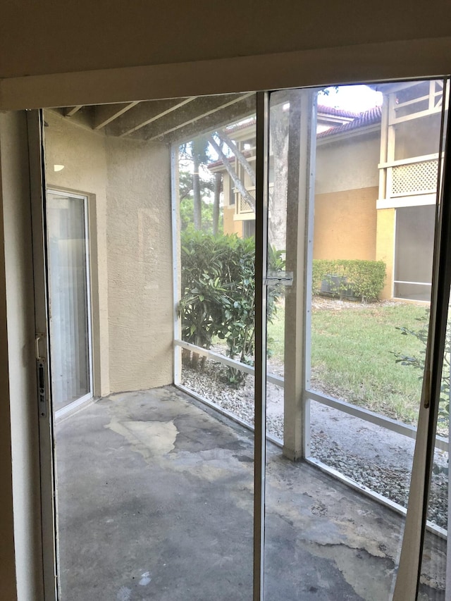 4855 Via Palm Lks Unit 904, West Palm Beach, FL 33417 - view of unfurnished sunroom