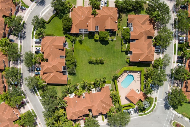 5711 NW 125th Ave, Coral Springs, FL 33076 - aerial view of residential area with a pool area