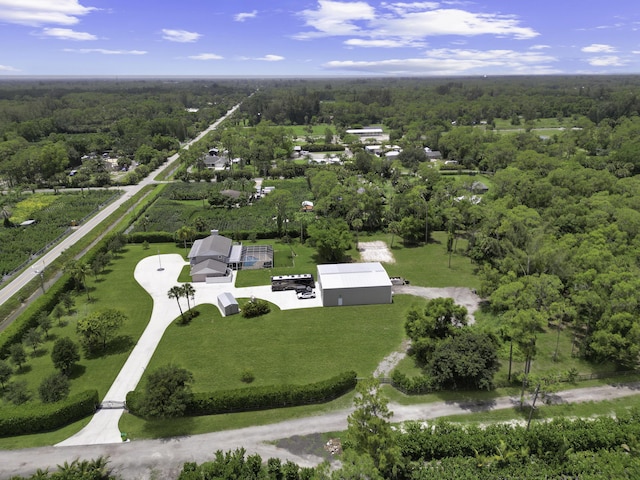 2511 F Rd, Loxahatchee Groves, FL 33470 - aerial view of a heavily wooded area
