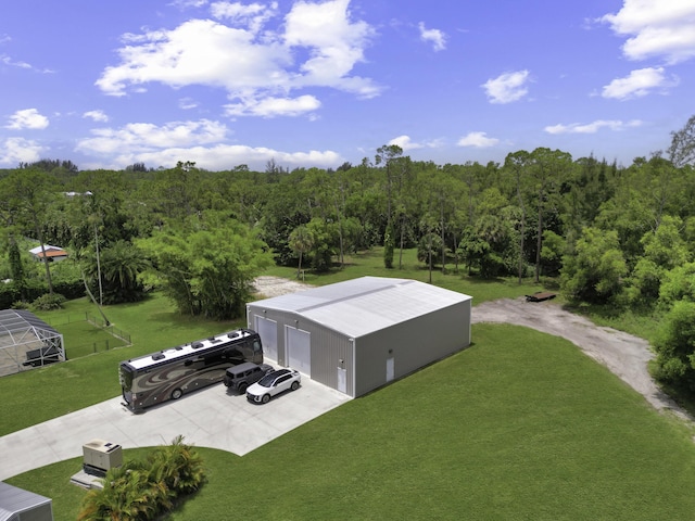 2511 F Rd, Loxahatchee Groves, FL 33470 - bird's eye view of a forest