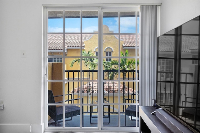2536 SW 14th Ave Unit 1102, Fort Lauderdale, FL 33315 - doorway to outside with healthy amount of natural light