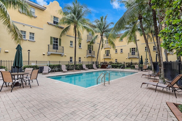 2536 SW 14th Ave Unit 1102, Fort Lauderdale, FL 33315 - community pool featuring a patio area