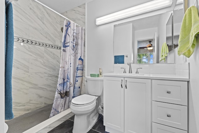 2950 SE Ocean Blvd Unit 119-6, Stuart, FL 34996 - bathroom featuring vanity and a stall shower