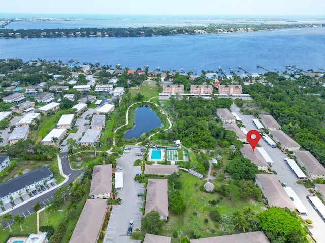 2950 SE Ocean Blvd Unit 119-6, Stuart, FL 34996 - aerial overview of property's location featuring a large body of water
