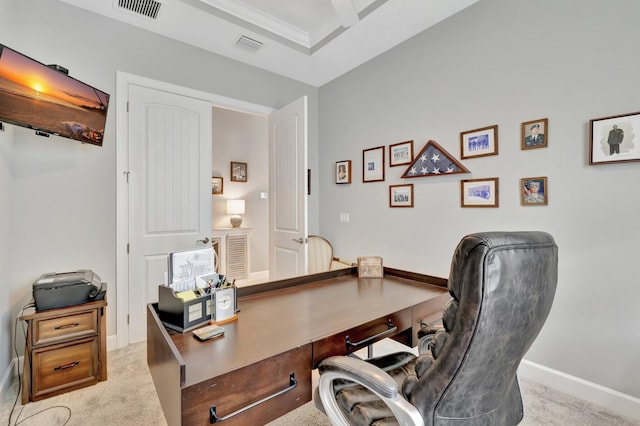 572 SE Villandry Way, Port Saint Lucie, FL 34984 - carpeted home office with baseboards