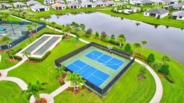 572 SE Villandry Way, Port Saint Lucie, FL 34984 - aerial view of residential area featuring a nearby body of water