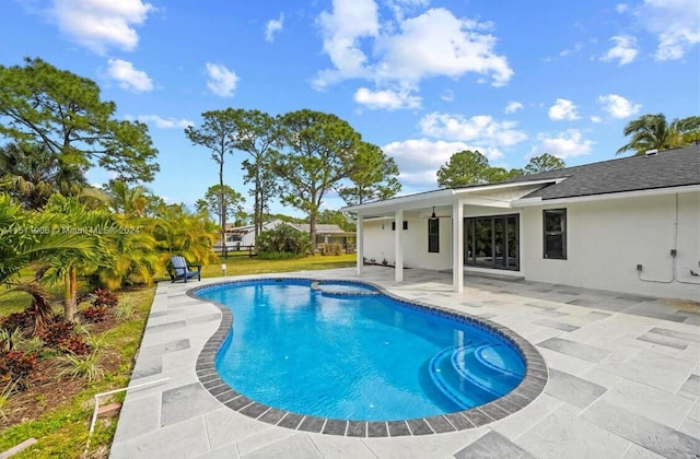 15763 Alexander Run, Jupiter, FL 33478 - outdoor pool featuring a patio area