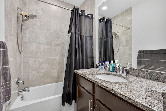 16360 Oakview Dr, Westlake, FL 33470 - full bathroom featuring shower / bath combo with shower curtain and vanity
