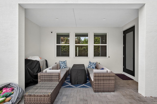 16360 Oakview Dr, Westlake, FL 33470 - view of patio / terrace featuring an outdoor living space