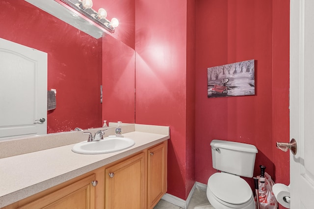 168 Canterbury Pl, Royal Palm Beach, FL 33414 - bathroom with vanity and toilet